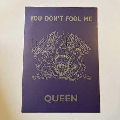 Queen - You Don t Fool Me - Promotional Postcard
