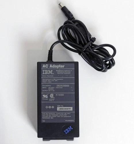 IBM FRU P/N 84G0505 66G9523 100-240V AC adapter 15V 1.3A DC Thinkpad