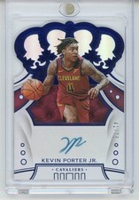 2019-20 Panini Crown Royale Basketball Kevin Porter Jr #CR-KPJ RC Auto /99