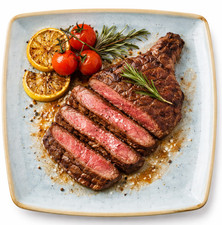 6er Set Churchill Stonecast Steakteller   3 F...