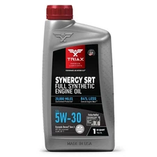 TRIAX Synergy SRT 5W-30 Full Synthetic PAO and Ester Engine Oil (1 Quart)