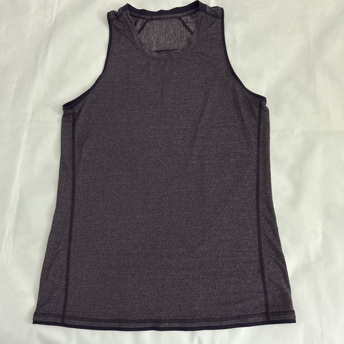 Lululemon Men’s Tank Muscle Shirt Performance Athletic Gym Sz S Purple Heather - Picture 11 of 15