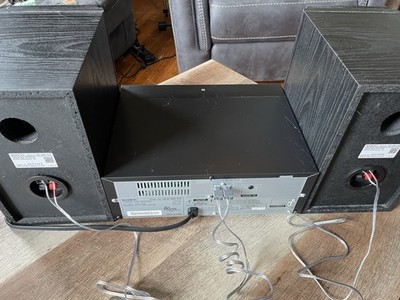 Sony CMT-SBT100 Stereo Sound System With Speakers CD/Radio