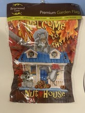 Briarwood Lane Welcome to the Nut House Premium Garden Flag 12.5” x 18”