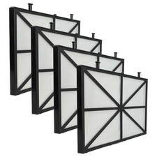 4 Filter Pad for Dolphin Pulit E55 E90 E80 E70 Pool Cleaner 26.5x17.5x5.4cm