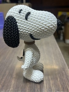 Snoopy 3D Printed Crochet Style β 6β Collectible