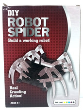 DIY Robot Spider Kit Build your Own Working Robot Mechanical New Open Box