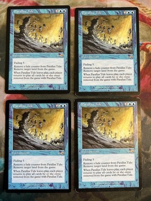 MTG Magic Karten Parallax Tide Paralaktische Flut 4x Englisch Premodern