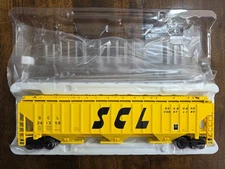 Atlas O Trainman P-S 4750 Covered Hopper SCL Seaboard Coast Line Item 2001629-1