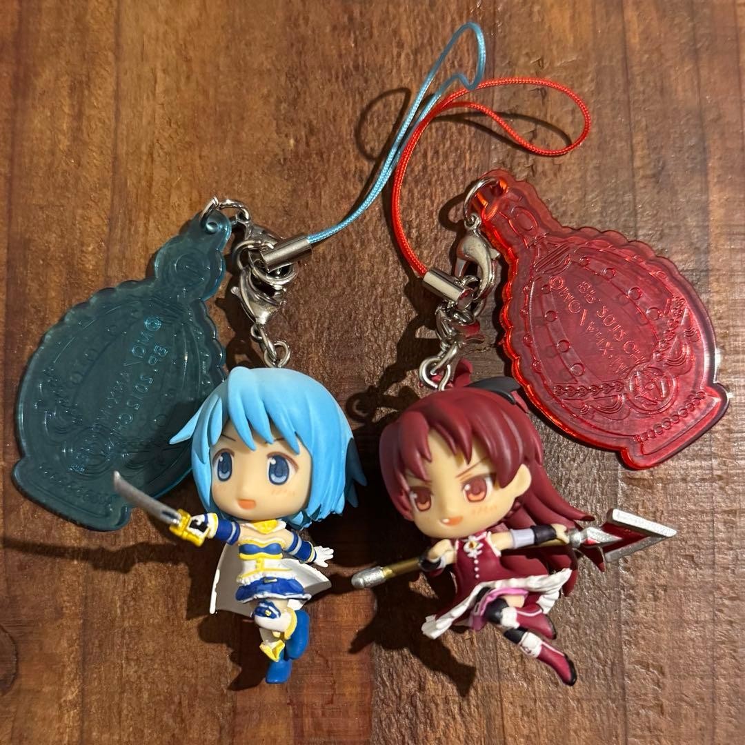 Puella Magi Madoka Magica Mini Figure Strap Soul Gem Kyoko Miki