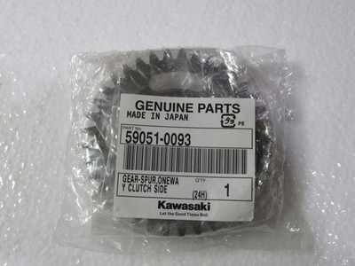 Kawasaki OEM Part 59051-0093 Oneway Clutch Side Gear Spur for sale