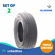 Set Of 2 Used 26570r16 Corsa Highway Terrain Plus 112t - 7.532