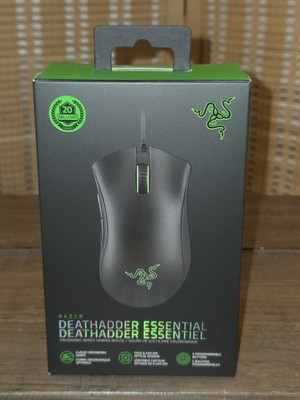 New & Sealed! Razer DeathAdder Essential Wired Optical PC Gaming Mouse - NIB!