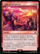 Light of Judgment 144 Final Fantasy Magic the Gathering
