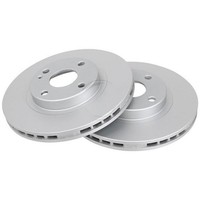 2 Bremsscheiben BelüFtet Ø 258 Mm 24 Mm A.B.S. FüR U.A. Mazda 323