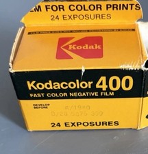 Kodak Kodacolor 400 Fast Color Negative Film 24 Exposures CG 135-24 Expired 1981