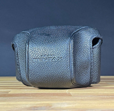 Asahi Pentax Black Leather Hard Camera Case Cover