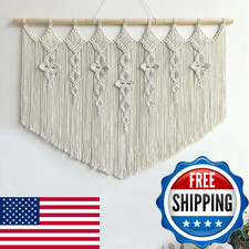 Achart Macrame Wall Hanging Large- Boho Wall Decor- large wall art- Wall Decor L
