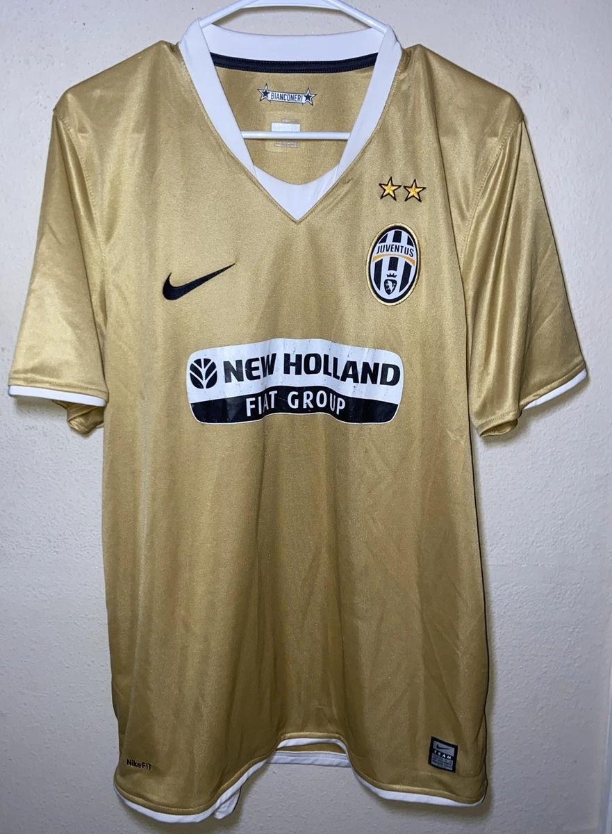 Nike Juventus Gold International Club Soccer Fan Apparel and