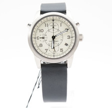 [Inutilizzato/Tag] Orologio Uomo SEIKO SUS Cronografo 7T27-7A40 Quadrante Avorio Quarzo 100M