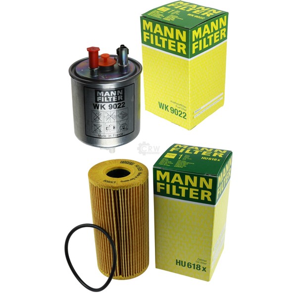 Mann Inspektionspaket Filterset FüR Renault Laguna III Grandtour 2.0 Dci-image