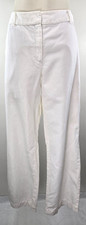 J Jill Pants - Size 16 - White - Cotton/Linen Blend - 36"x30" - Pockets