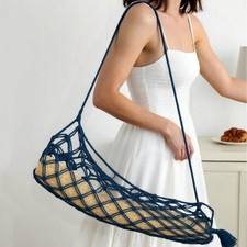 Macrame Yoga Mat Carrier Bag Suitable For Most Yoga Mats Pilates Exercise Tote
