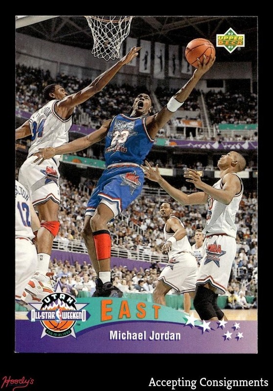 1992-93 Upper Deck #425 Michael Jordan ALL-STAR BULLS