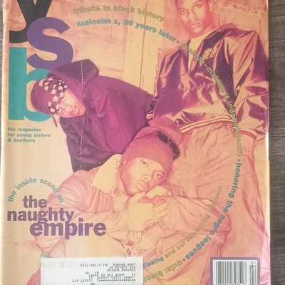 YSB Magazine February 1995 Black History Malcolm X Hip Hop