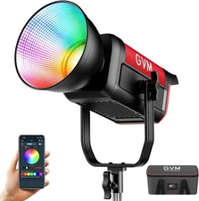 GVM 300C RGB Video Light, 300W Studio Light 2000K-10000K Photography Lighting...