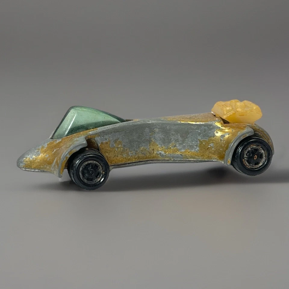 De colección Original 1970 Johnny Lightning Topper Era Redline EE. UU. Avispa Oro 1:64 Foto 3 de 4