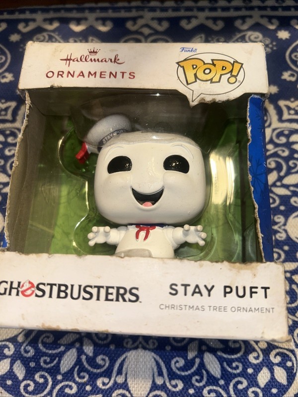 2021 Funko POP! Hallmark Stay Puft Ghostbusters Christmas Ornament 3" NEW