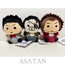 SEGA Cooro Plush Toy Ryu ga gotoku Yakuza Kiryu Majima Kasuga set of 3