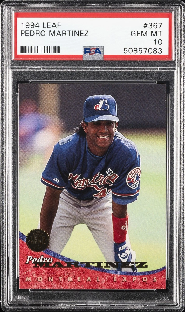 Pedro Martinez Montreal Expos Baseball Sports Trading Cards