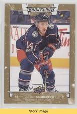 2017-18 Upper Deck Compendium Gold Jordan Schroeder #663 READ o1h