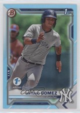 2021 Bowman 1st Edition Sky Blue Foil Antonio Gomez #BFE-82 0c3e