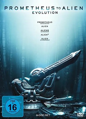 Prometheus to Alien: The Evolution [5 DVDs]