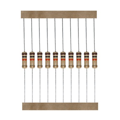 Kohleschicht Widerstand Resistor 10 Ohm 1W 5% 10 Stück (0012)