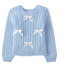 The Children’s Place Girls LT Blue Cable Knit Sweater Size 5T NWT — photo 6