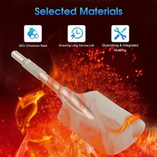 US Jack Hammer Clay Spade Shovel Chisel Bit 1-1/8" Hex Shank Demolition Hammer