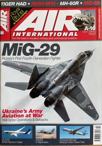 AIR INTERNATIONAL FEB 15 MIG-29 FULCRUM REPORT TIGRE HAD HELO USAF A-10 DUTCH NH