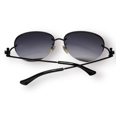 Coach Caprice Crystal Butterfly Sunglasses Boho Chic Aviator Oval Gradient Lense Coach Caprice Crystal Butterfly Sunglasses Boho Chic Aviator  main image 2