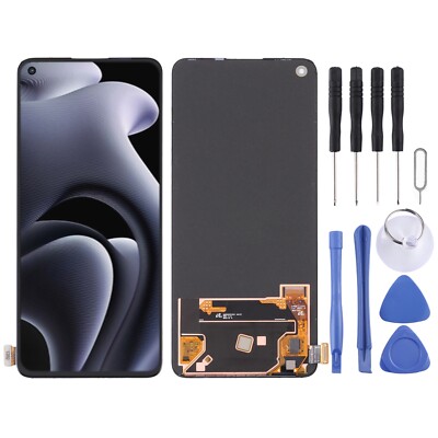 AMOLED Material LCD Screen For OPPO Reno8 Pro / K10 Pro+Digitizer Full Assembly