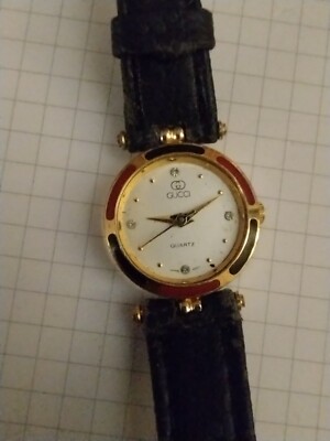 Gucci 1960s Red And Black Enamel Watch | eBay