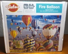VATOS "Fire Balloon" 1000 Piece Jigsaw Puzzle Sealed In Box