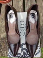 CARA LONDON LADIES HIGH HEEL SHOES PUNCHED BY MARY JANE EU39 UK6