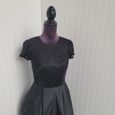 Adrianna Papell Short Sleeved Beaded Long Taffeta High Low Skirt Dress Silk Sz 2 | eBay Adrianna Papell Short Sleeved Beaded Long Taffeta High Low Skirt Dress Silk Sz 2 | eBay