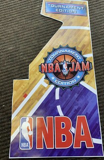 NBA Jam Tournament Edition Arcade Side Art - 3M Premium Film w/ 3M Laminate