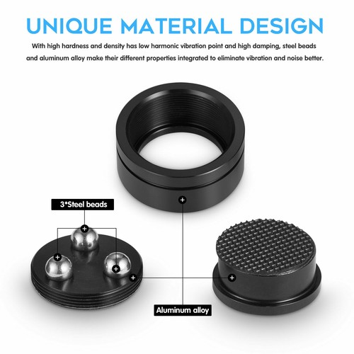 4 STCK. verstellbare Isolierung Ständer Füße Spikes + Basispad für HiFi Lautsprecher Player Amp - Bild 4 von 15