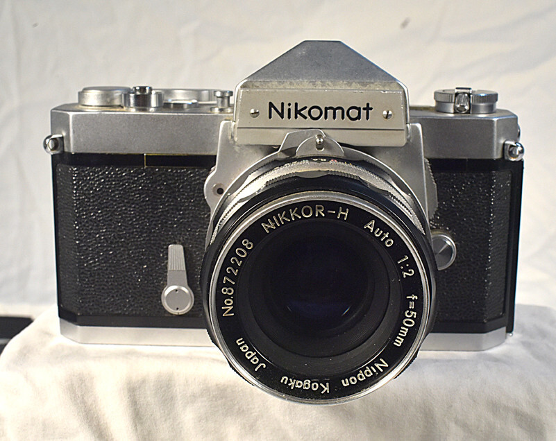 Nikon Nikomat (Nikkormat) FT Nikkor-H Auto 50mm f2 Lens / Original